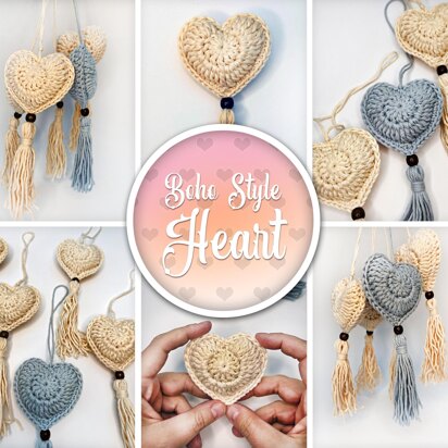 Boho Style Heart