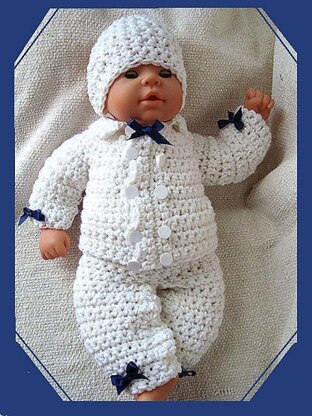 226 BOY CHRISTENING OUTFIT, hat, jacket, pants