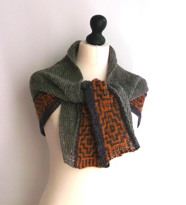 Cascade shawl 31
