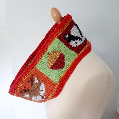 Woodland Mitts & Cowl
