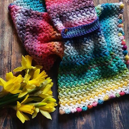 Hope Rainbow Scarflet