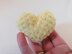 No Sew Plush Heart Amigurumi