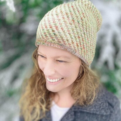 Two Skein Twist Hat