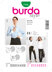 Burda Blouse Sewing Pattern B7136 - Paper Pattern, Size 10-24