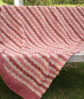 Slipstream Striped Blanket
