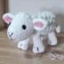 Lawrence the Lamb - US Terminology - Amigurumi