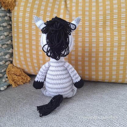 Zinnie the Baby Zebra