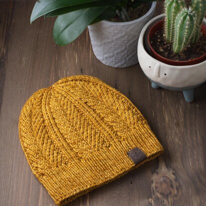 The Mossy Lane Hat - knitting pattern