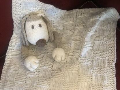 Dog Toy Baby Blanket