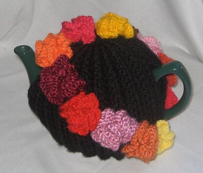 Coral Flower Tea Cosy