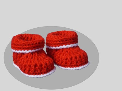 Crochet Pattern for sweet Baby Booties!