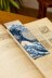 DMC The British Museum - The Great Wave, Katsushika Hokusai Bookmark - 5cm x 16cm.