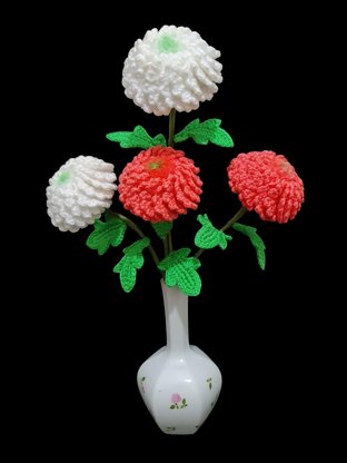 Ping Pong Chrysanthemum flowers