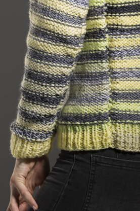 Shaded Stripes Jumper in Universal Yarn Major - Downloadable PDF