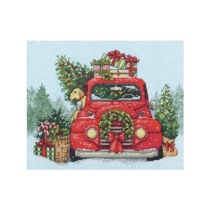 Dimensions Festive Ride Cross Stitch Kit