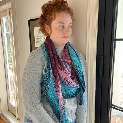 Dragonfly shawl