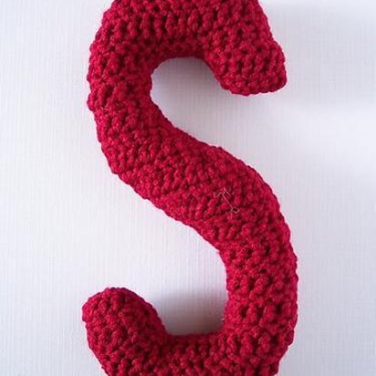 Capital S Alphabet Letter Pattern