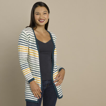 Trebbiano Cardigan in Valley Yarns Haydenville - 879 - Downloadable PDF