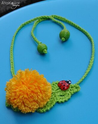 Garden Party. DANDELION Pin Headband