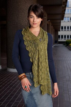 Thriving and Falling Leaves Scarf or Cowl