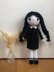 Crochet Wednesday doll pattern