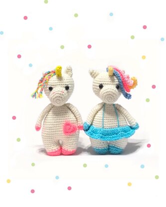 Amigurumi Unicorn Toy