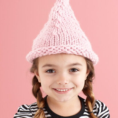 Sparkle Hat in Lion Brand Wool-Ease Thick & Quick - L10612