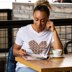 Cricut Infusible Ink Blank V Neck T-Shirt - Women's Large