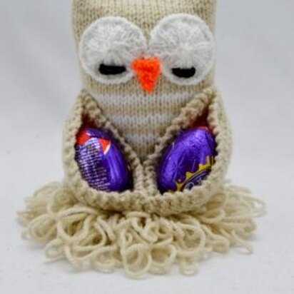 Easter Chocolate Egg Owl