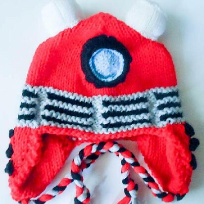 Robot Hat Knit