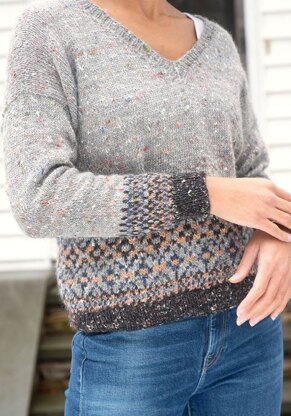 Waverly Sweater in Berroco Providence - Downloadable PDF