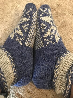 Snowflake Slippers