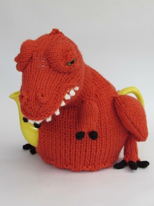 Tea-Rex Tea Cosy Knitting Pattern