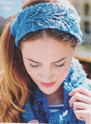 Lacy Snood and Headband