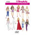 Simplicity Doll Clothes 4702 - Paper Pattern, Size OS (ONE SIZE)
