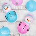 Christmas ball cover Snowman