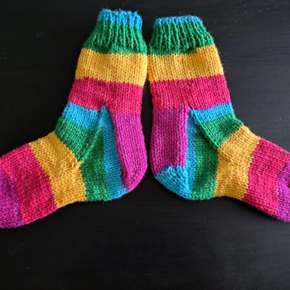 Colour Block Socks