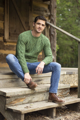 Deluxe Man in Deluxe Worsted and Deluxe Worsrwd Superwash by Universal Yarn - Downloadable PDF