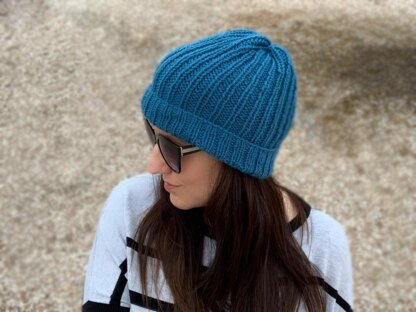 Easy Knit Beanies Duo