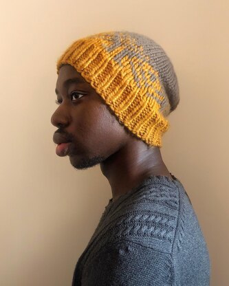 Autumn scene beanie