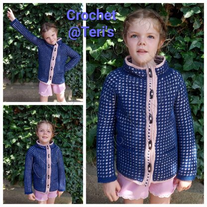 Little Checks Mosaic Cardigan (Child)