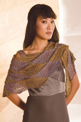 Swing Shawl in Berroco Vintage DK- Downloadable PDF