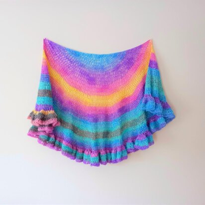 Crochet Unique Unicorn Shawl Pattern