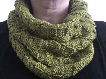 Cowl & Wrist Warmers with thumb