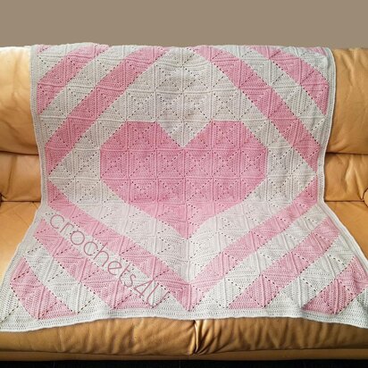 Heart quilt