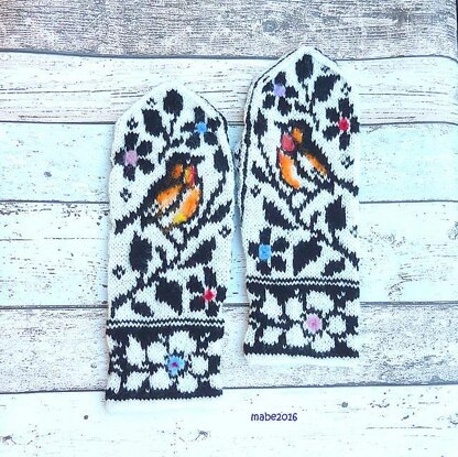 Birds and Flowers