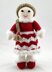 Natasha Christmas doll knitting pattern 19081