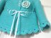Knitting PATTERN Baby Girl Jacket Newborn Girl Coat Mia