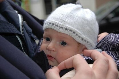 Petit Nuage (Cashmere Cardigan and Baby Beanie)