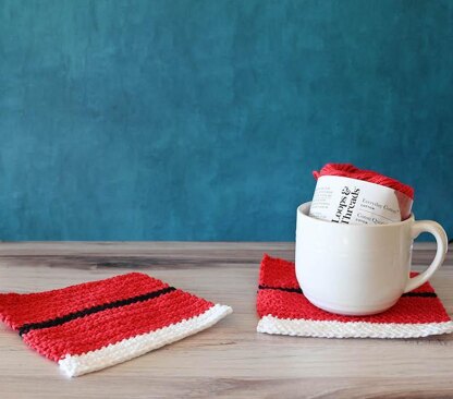 Santa Suit Mug Coasters